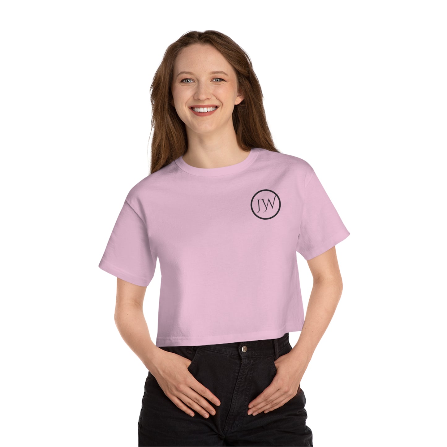 Just Wonder Stay Curious Cropped Tee — Women's Motivational Graphic T-Shirt